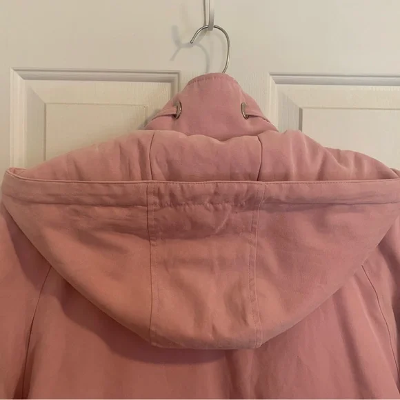 Izzi Pink Hooded Puffer Jacket - Picture 9 of 10